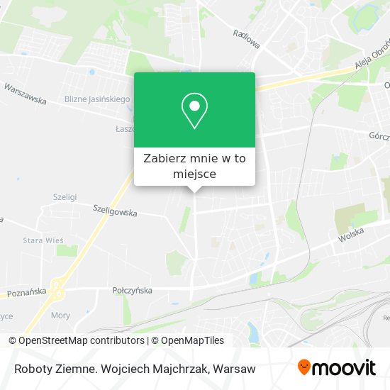 Mapa Roboty Ziemne. Wojciech Majchrzak