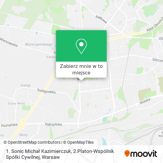 Mapa 1. Sonic Michał Kazimierczuk, 2.Platon-Wspólnik Spółki Cywilnej