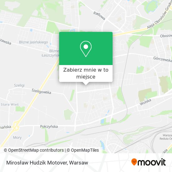 Mapa Mirosław Hudzik Motover