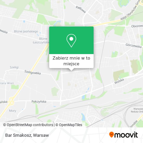 Mapa Bar Smakosz