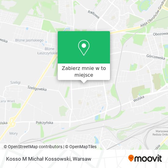 Mapa Kosso M Michał Kossowski