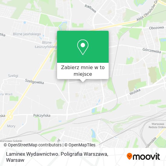 Mapa Laminex Wydawnictwo. Poligrafia Warszawa