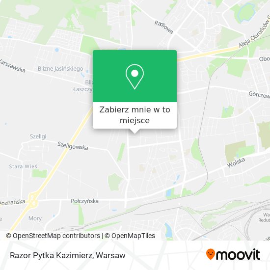 Mapa Razor Pytka Kazimierz