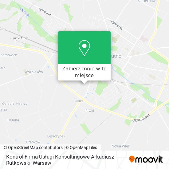 Mapa Kontrol Firma Usługi Konsultingowe Arkadiusz Rutkowski