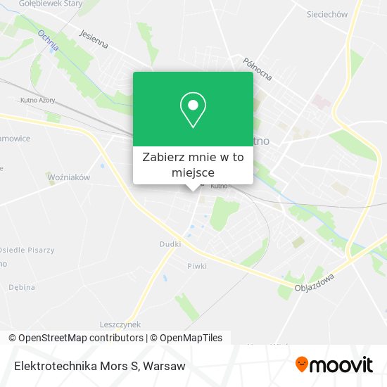 Mapa Elektrotechnika Mors S