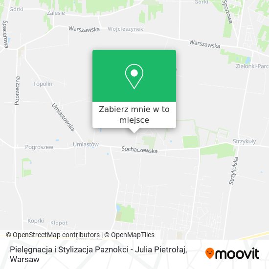 Mapa Pielęgnacja i Stylizacja Paznokci - Julia Pietrołaj