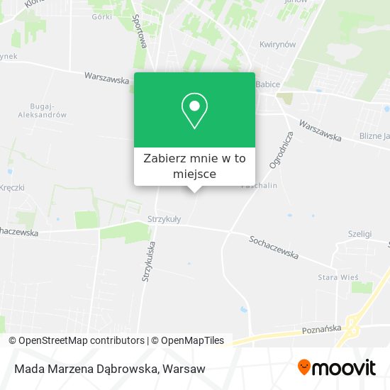 Mapa Mada Marzena Dąbrowska