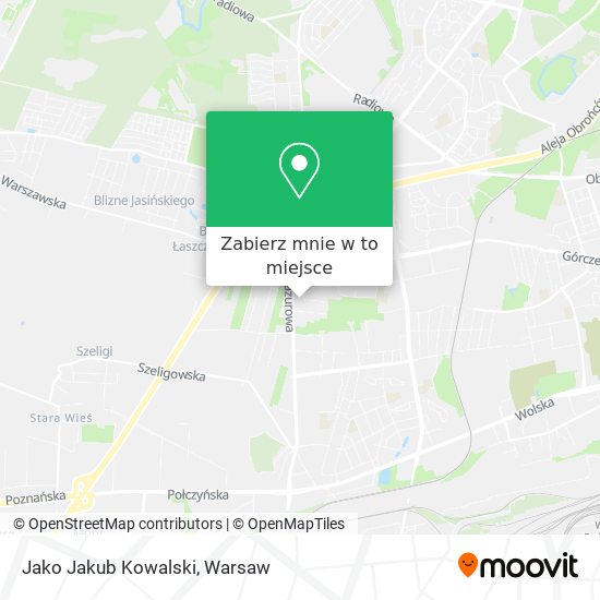 Mapa Jako Jakub Kowalski