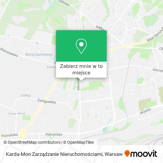 Mapa Karda-Mon Zarządzanie Nieruchomościami