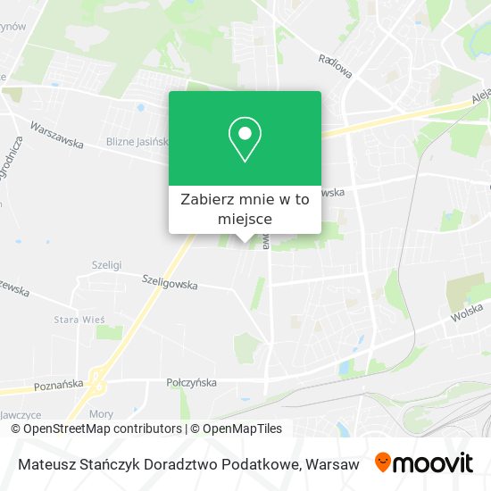 Mapa Mateusz Stańczyk Doradztwo Podatkowe