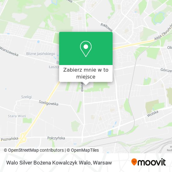 Mapa Walo Silver Bożena Kowalczyk Walo