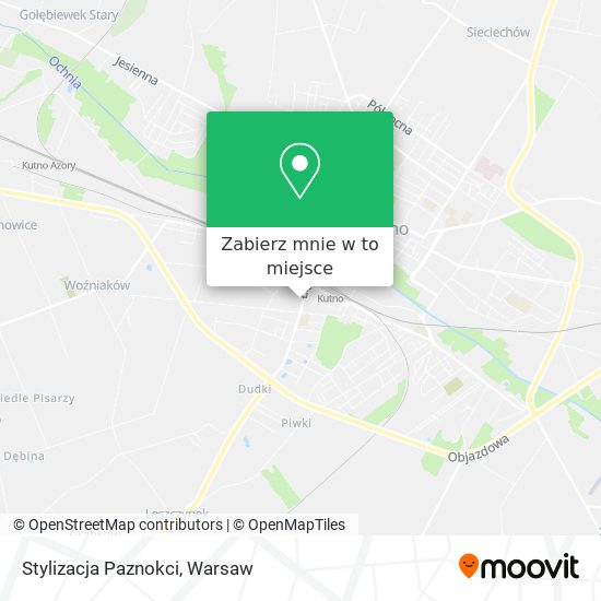 Mapa Stylizacja Paznokci