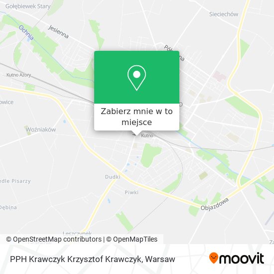 Mapa PPH Krawczyk Krzysztof Krawczyk