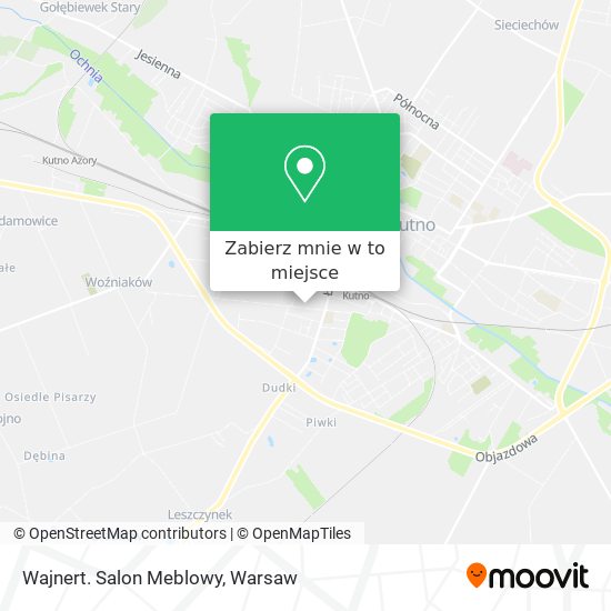 Mapa Wajnert. Salon Meblowy