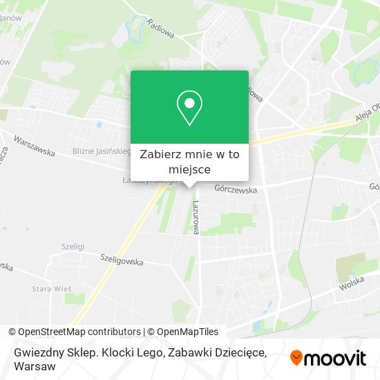 Mapa Gwiezdny Sklep. Klocki Lego, Zabawki Dziecięce