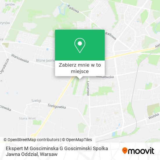 Mapa Ekspert M Gosciminska G Gosciminski Spolka Jawna Oddzial