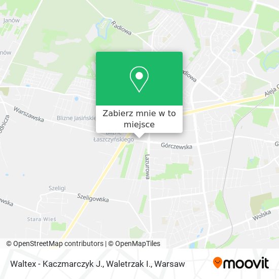 Mapa Waltex - Kaczmarczyk J., Waletrzak I.