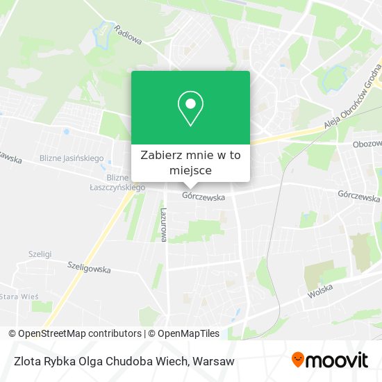 Mapa Zlota Rybka Olga Chudoba Wiech