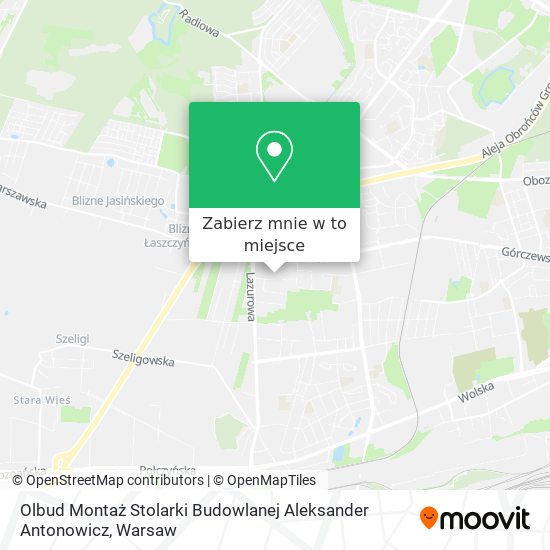 Mapa Olbud Montaż Stolarki Budowlanej Aleksander Antonowicz