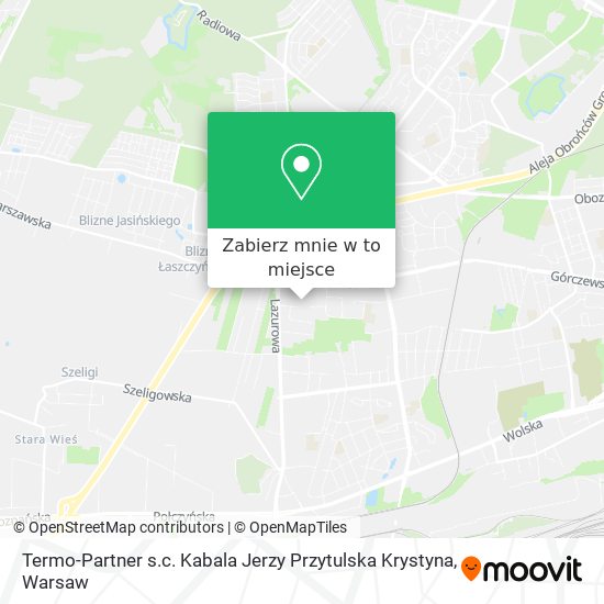 Mapa Termo-Partner s.c. Kabala Jerzy Przytulska Krystyna