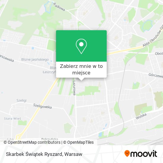 Mapa Skarbek Świątek Ryszard