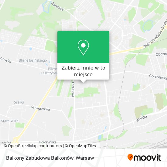 Mapa Balkony Zabudowa Balkonów