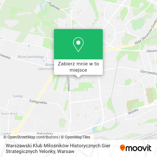 Mapa Warszawski Klub Miłośników Historycznych Gier Strategicznych Yelonky