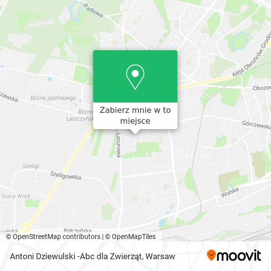 Mapa Antoni Dziewulski -Abc dla Zwierząt