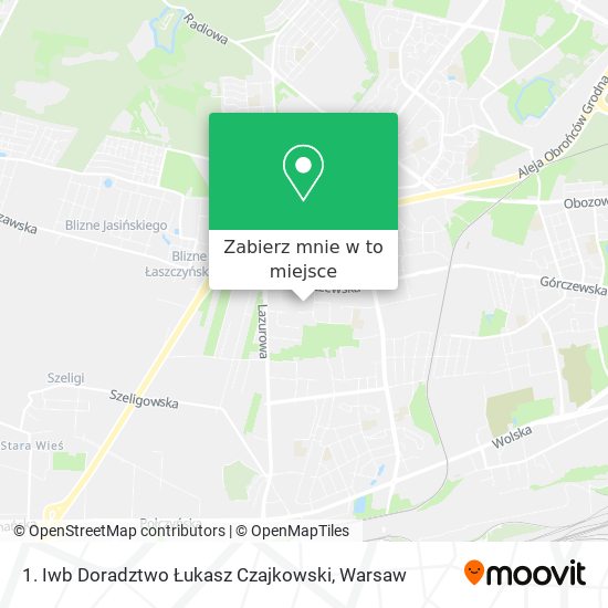 Mapa 1. Iwb Doradztwo Łukasz Czajkowski