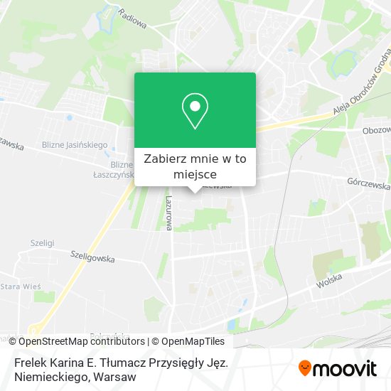 Mapa Frelek Karina E. Tłumacz Przysięgły Jęz. Niemieckiego