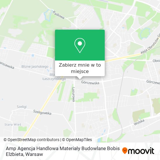 Mapa Amp Agencja Handlowa Materiały Budowlane Bobis Elżbieta