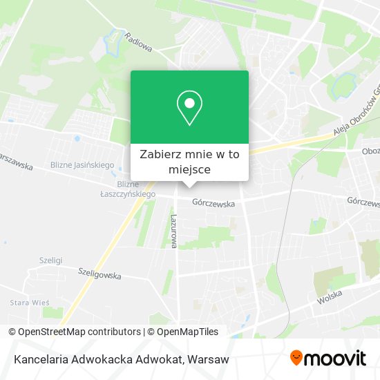 Mapa Kancelaria Adwokacka Adwokat