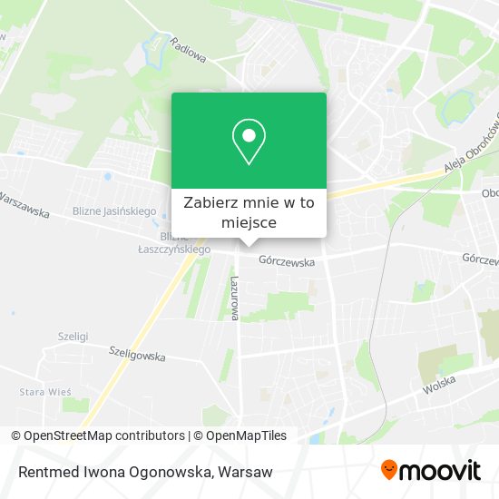 Mapa Rentmed Iwona Ogonowska