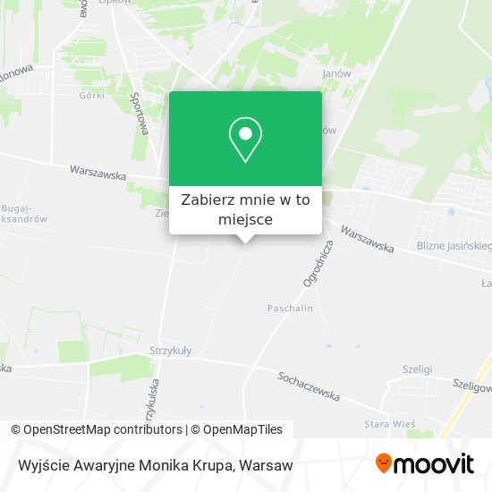 Mapa Wyjście Awaryjne Monika Krupa