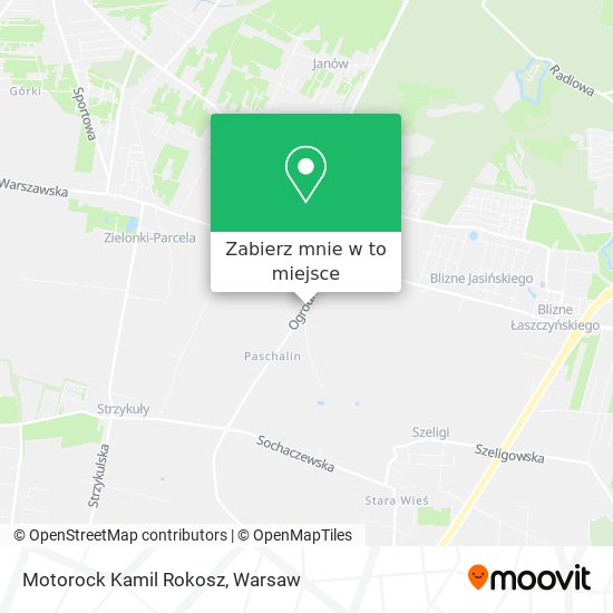 Mapa Motorock Kamil Rokosz