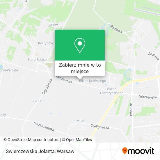 Mapa Świerczewska Jolanta