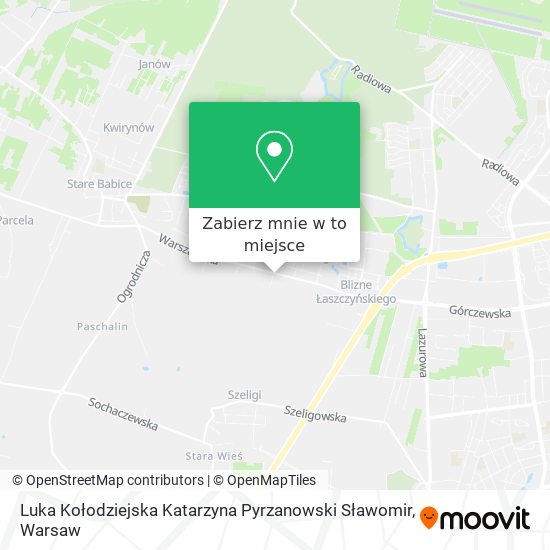 Mapa Luka Kołodziejska Katarzyna Pyrzanowski Sławomir