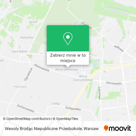 Mapa Wesoły Brzdąc Niepubliczne Przedszkole