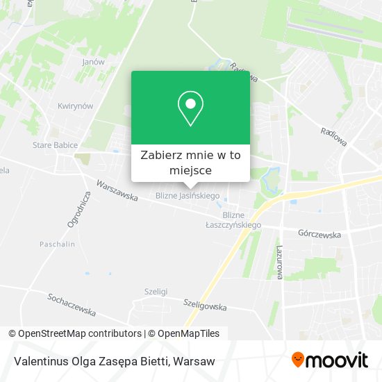 Mapa Valentinus Olga Zasępa Bietti