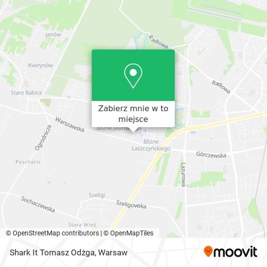 Mapa Shark It Tomasz Odżga