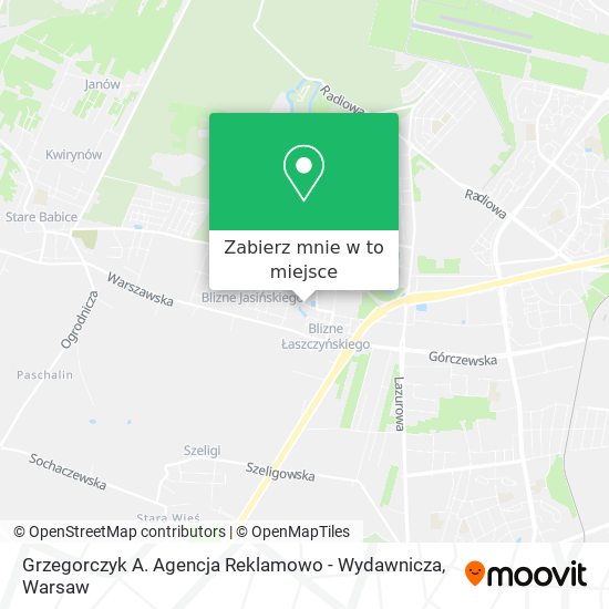 Mapa Grzegorczyk A. Agencja Reklamowo - Wydawnicza