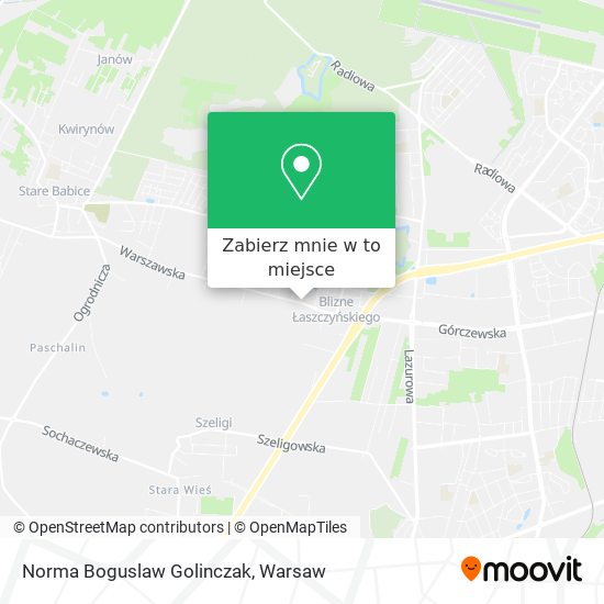 Mapa Norma Boguslaw Golinczak