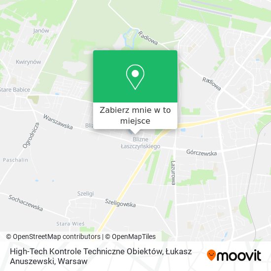 Mapa High-Tech Kontrole Techniczne Obiektów, Łukasz Anuszewski