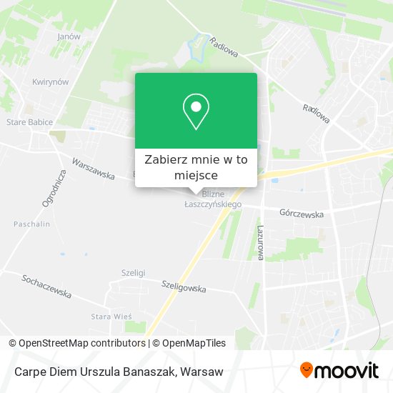 Mapa Carpe Diem Urszula Banaszak