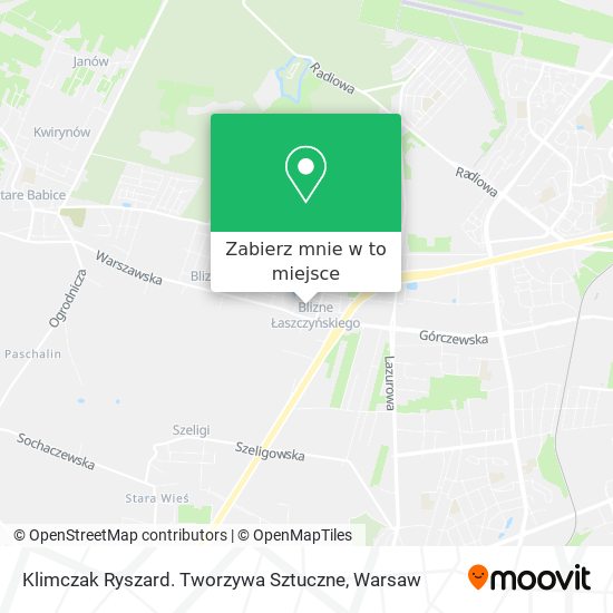 Mapa Klimczak Ryszard. Tworzywa Sztuczne