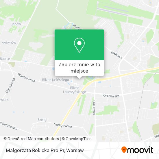 Mapa Małgorzata Rokicka Pro Pr