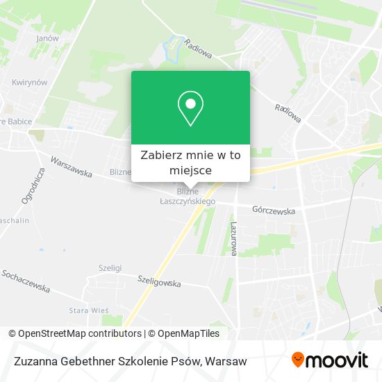 Mapa Zuzanna Gebethner Szkolenie Psów