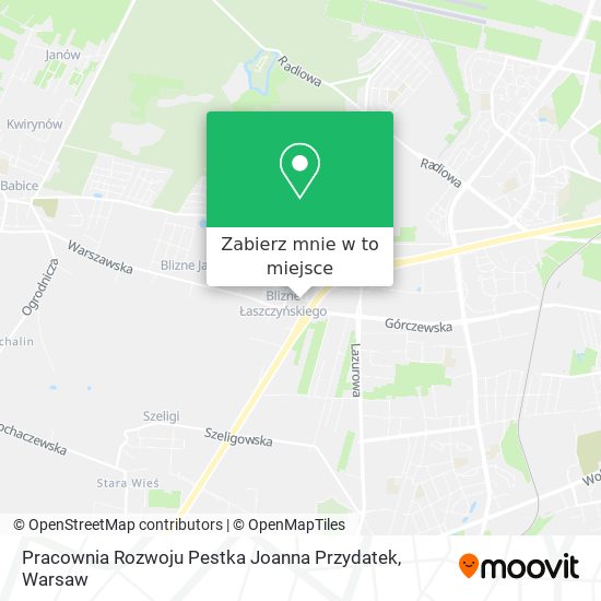 Mapa Pracownia Rozwoju Pestka Joanna Przydatek