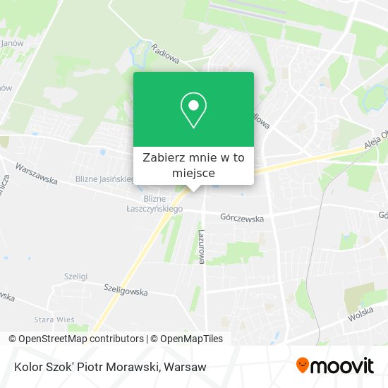 Mapa Kolor Szok' Piotr Morawski