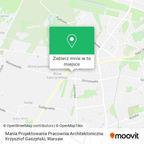 Mapa Mania Projektowania Pracownia Architektoniczna Krzysztof Gaszyński